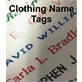 Clothing Name Tags