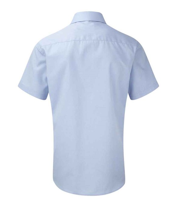 Russell Athletic Collection Short Sleeve Herringbone Shirt