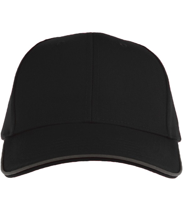 Atlantis Reflect 6 Panel Reflective Piping Baseball Cap