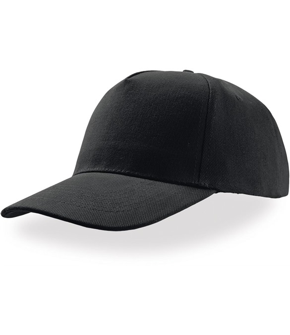 Atlantis# Liberty Five Buckle Hvy Brush Cotton 5 Panel Cap