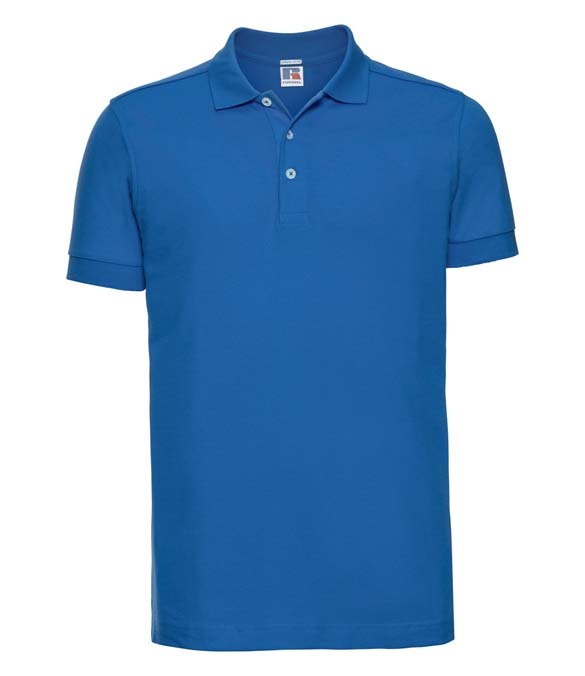 Russell Stretch Piqu&#233; Polo Shirt