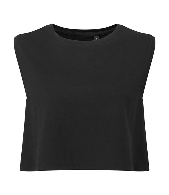 Women's TriDri organic crop tank