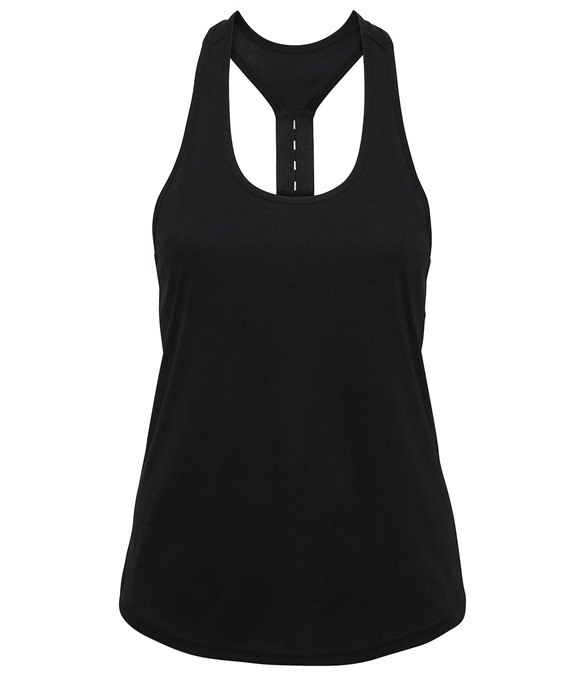 Women's TriDri performance strap back vest