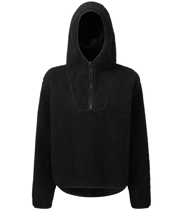 Women's TriDri sherpa ¼ zip hoodie