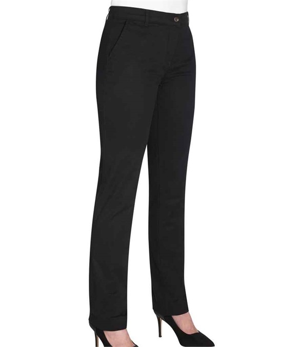 Brook Taverner Ladies Liberty Slim Leg Chino Trousers