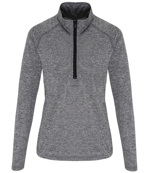 Women's TriDri long sleeve performance ¼ zip