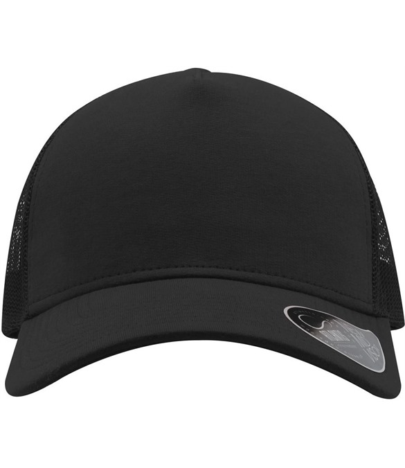 Atlantis# Rapper Jersey Mid Visor Trucker Cap