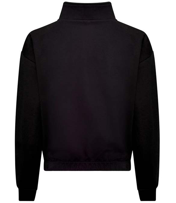AWDis Ladies Cropped 1/4 Zip Sweatshirt