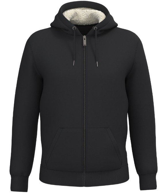 Native Spirit Unisex Sherpa lined Full Zip Sweatshirt