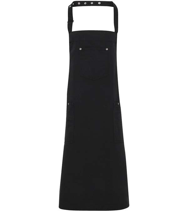 Premier Cotton Chino Bib Apron