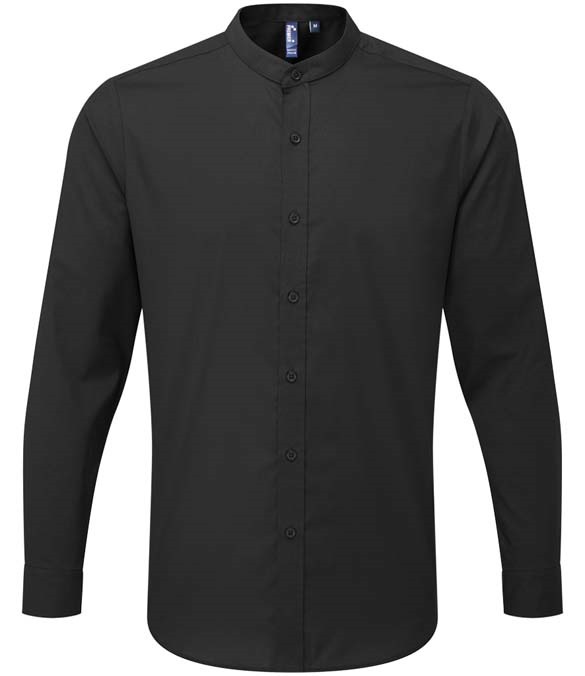 Premier Unisex Long Sleeve Grandad Shirt