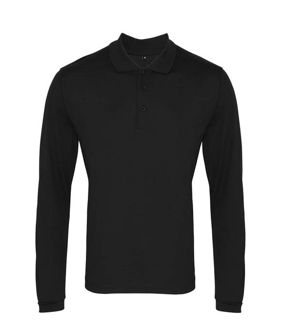 Premier Long Sleeve Coolchecker&#174; Piqu&#233; Polo Shirt