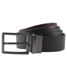 Men's two-way leather belt