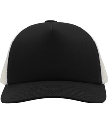 Atlantis Record Mid Visor 5 Panel Trucker Cap