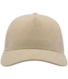 Atlantis Rapper Suede 5 Panel Trucker Cap