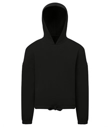 Kids TriDri recycled cropped oversize hoodie