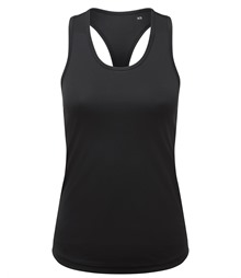 Women's TriDri recycled performance slim racer back vest