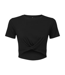 Women's TriDri twist crop top