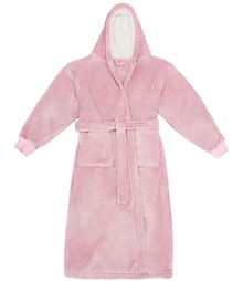 Brand Lab Unisex Hooded Cuffed Robe