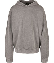 Acid washed oversize hoodie