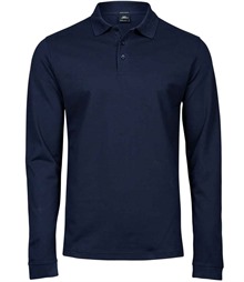 Tee Jays Luxury Stretch Long Sleeve Polo Shirt