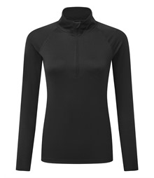 Women's TriDri long sleeve performance ¼ zip