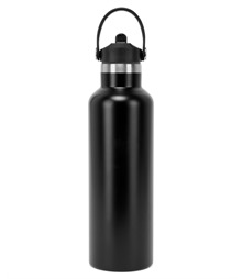 Tridri vacuum sports water bottle with flip up straw