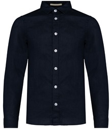 Spasso Kids Long Sleeve Linen Shirt
