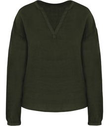 Spasso Ladies Linen Blouse