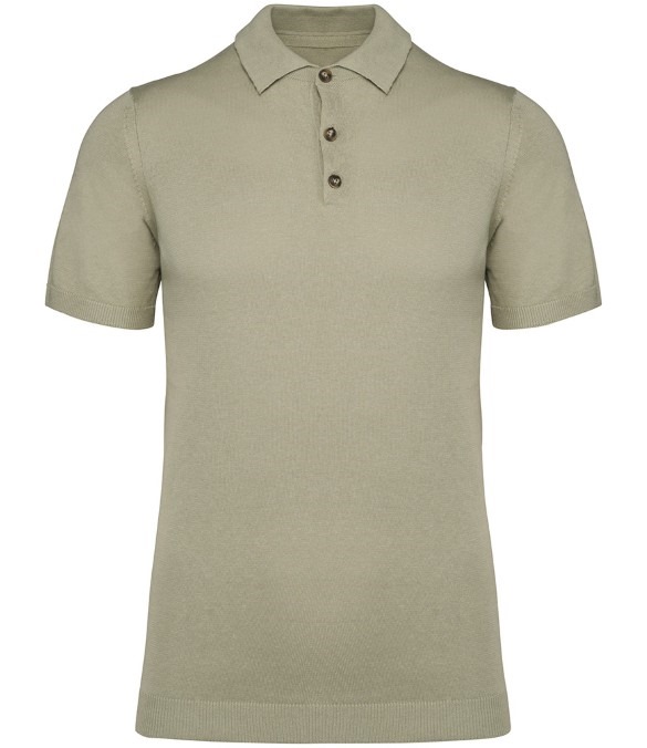 Spasso Knitted Polo Shirt