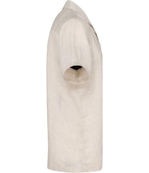 Spasso Short Sleeve Linen Shirt