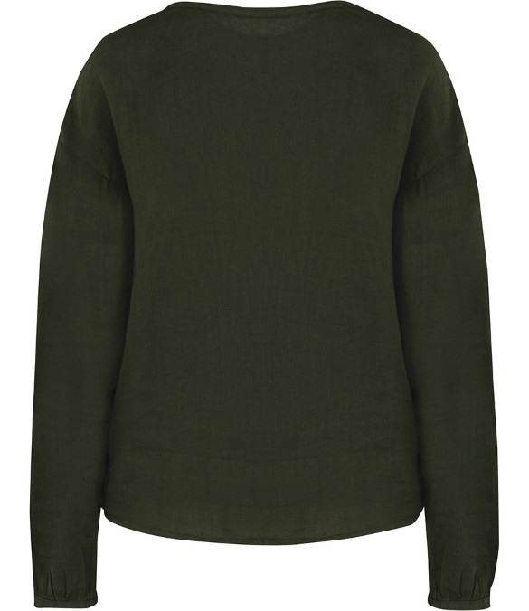 Spasso Ladies Linen Blouse