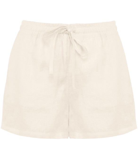Spasso Ladies Linen Shorts