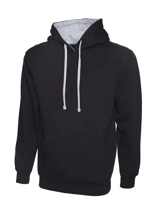 Contrast Hooded Sweatshirt 